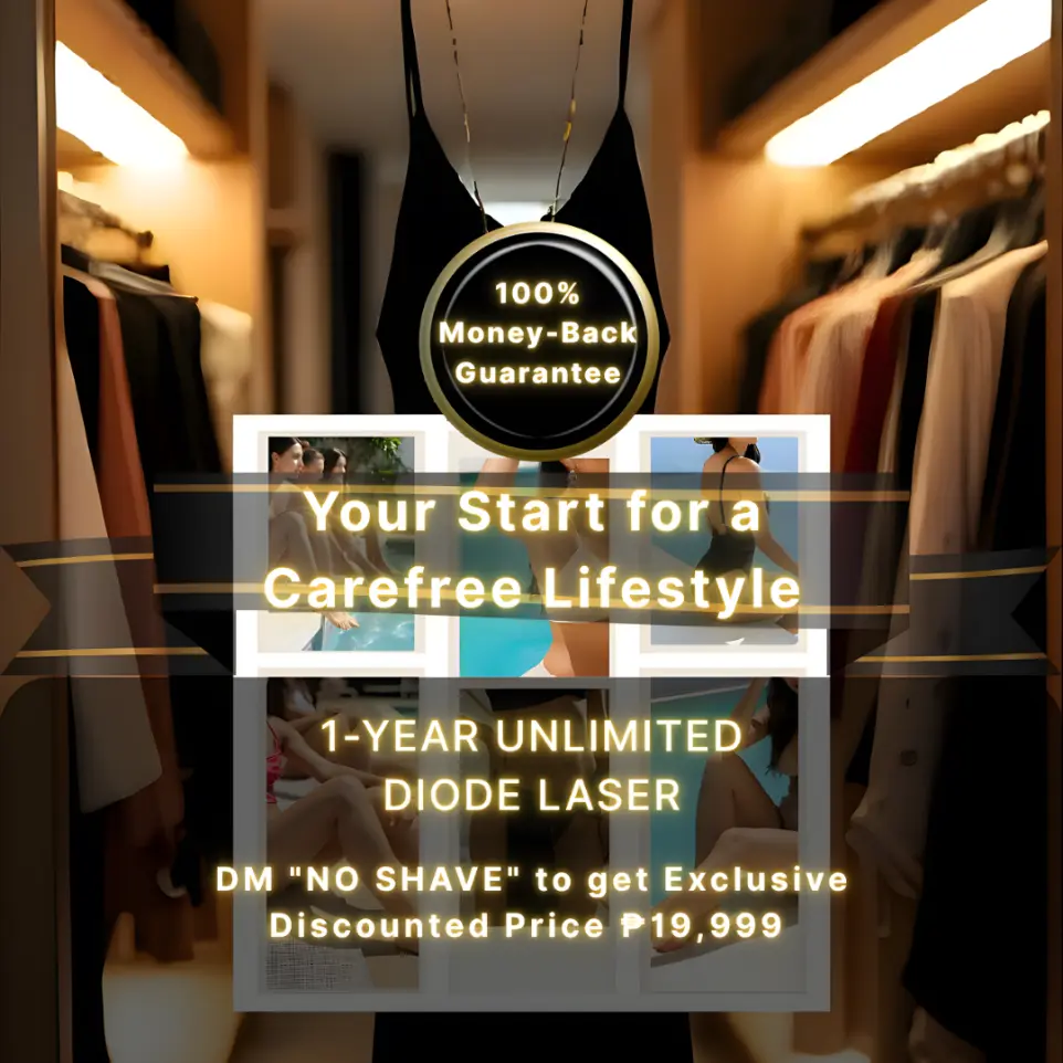 Diode Laser Permanent Hair Removal 1-Year Promo