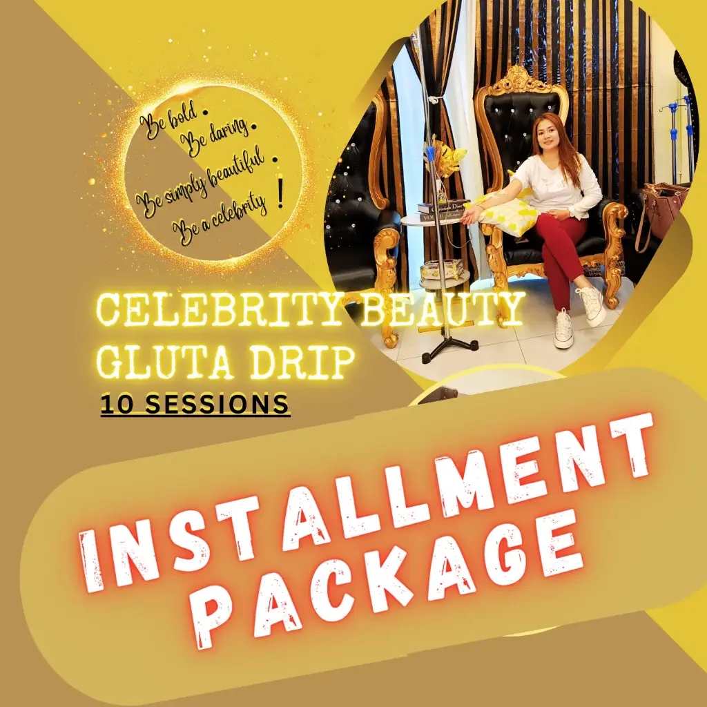 Celebrity Beauty Gluta Package INSTALLMENT